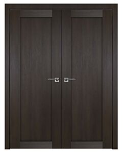 Italia Stile, 1-Panel, Shaker Prefinished Interior Double Door