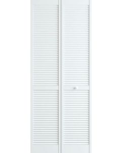 6-8 Primed Louver/Louver Bifold 2 Door, 1