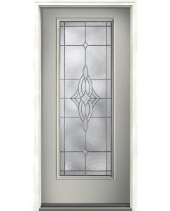 80 Wellesley Full Lite Smooth Fiberglass Single Door , WBD Impact