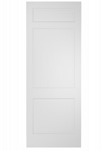 2036 Wood 3 Panel Transitional Ovolo Single Interior Door