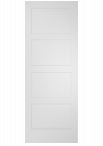 204H Wood 4 Panel  Ovolo Single Interior Door