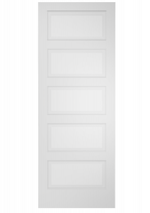 205H Wood 5 Panel  Ovolo Single Interior Door