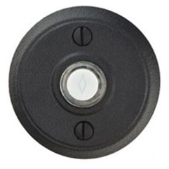 Wrought Steel Doorbell Button with #2 Rosette