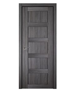 Italia Stile, 5-Panel, Shaker Prefinished Interior Single Door