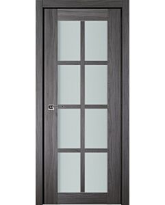 Italia French 8-Lite, Swiss Elm Prefinished Interior Single Door