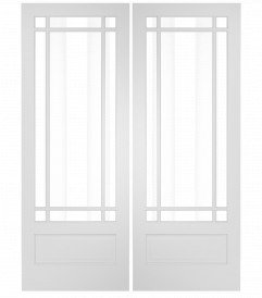 Interior Doors with Glass Panels | US Door & More - Prairie | Door ...