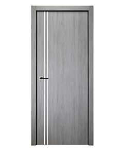 Italia Flush, Light Grey 02, Prefinished Interior Single Door