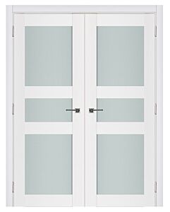 Triplex 29 3-Lite Prefinished Interior Double Door