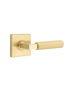 Select L-Square Straight Knurled Lever with Square Rosette