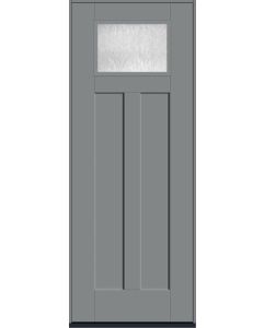 96 Chord Craftsman Top View 2 Panel Shaker Smooth Fiberglass Single Door , WBD Impact