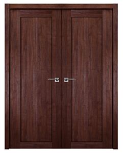 Italia Stile, 1-Panel, Shaker Prefinished Interior Double Door