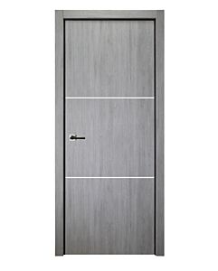 Italia Flush, Light Grey 06, Prefinished Interior Single Door