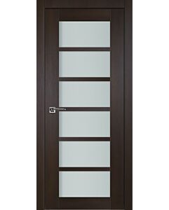 Italia French 6-Lite, Premium Wenge Prefinished Interior Single Door