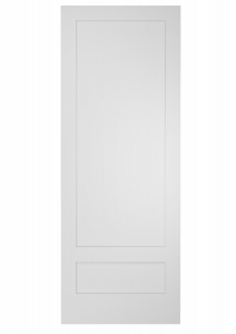 7923 Wood 2 Panel  Transitional Shaker Single Interior Door
