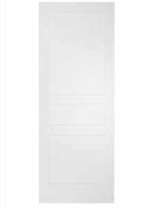 7935 Wood 3 Panel  Transitional Shaker Single Interior Door
