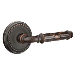 Ribbon & Reed Lever with Rope Rosette