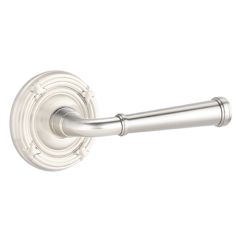 Merrimack Lever with Ribbon & Reed Rosette