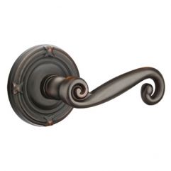 Rustic Lever with Ribbon & Reed Rosette