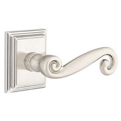Rustic Lever with Wilshire Rosette