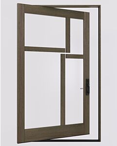 Mahogany ASKA SDL Contemporary Modern Shaker Pivot Door
