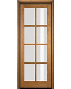 Mahogany Full Lite, 8 Lite SDL Single Door|G801-OG
