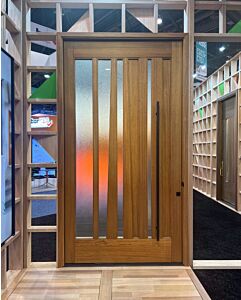 Whimsical Artistic Lite Shaker Contemporary Modern Shaker Pivot Door| WHIMSICAL