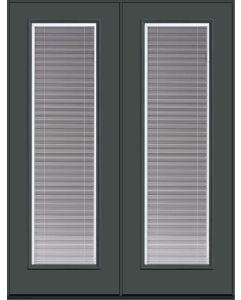 96 Low-E Raise/Tilt Low-E Smooth Fiberglass Double Doors , WBD Impact