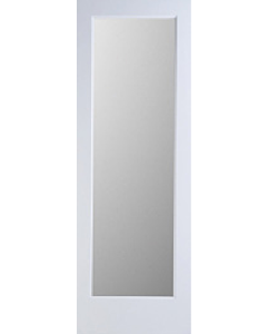 80 Primed 1 Lite French Frosted Glass Single Door