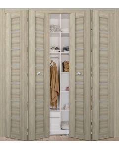 Prefinished Alba Shambor Modern Interior Bi-Fold 4 Door