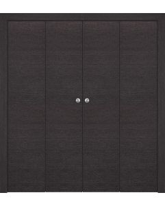 Prefinished Avanti Flat Black Apricot Modern Interior Bi-Fold 4 Door