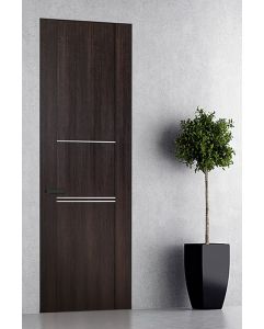 Prefinished Avon 01 3H Veralinga Oak Modern Interior Single Door with Invisible Frame