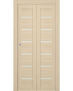 Prefinished Avon 07-02 Vetro Loire Ash Modern Interior Bi-Fold 2 Door