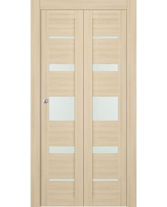 Prefinished Avon 07-03 Vetro Loire Ash Modern Interior Bi-Fold 2 Door