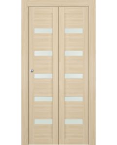 Prefinished Avon 07-04 Vetro Loire Ash Modern Interior Bi-Fold 2 Door