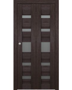Prefinished Avon 07-05 Vetro Veralinga Oak Modern Interior Bi-Fold 2 Door