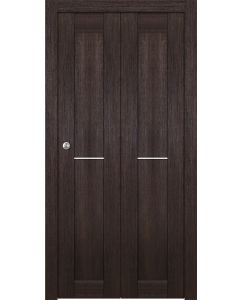 Prefinished Avon 07 1H Veralinga Oak Modern Interior Bi-Fold 2 Door
