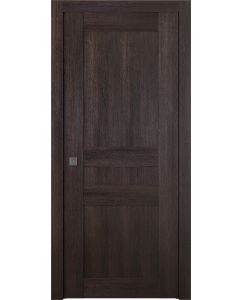 Prefinished Avon 07 2R Veralinga Oak Modern Interior Single Pocket Door