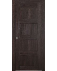 Prefinished Avon 07 3R Veralinga Oak Modern Interior Single Pocket Door