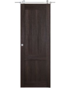 Prefinished Avon 07 R Veralinga Oak Modern Interior Barn Door