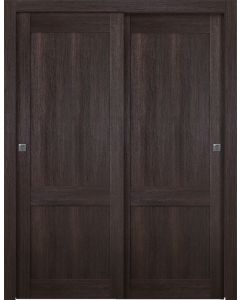 Prefinished Avon 07 R Veralinga Oak Modern Interior Bypass Door