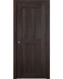 Prefinished Avon 07 RN Veralinga Oak Modern Interior Single Pocket Door
