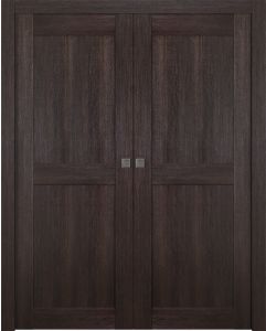 Prefinished Avon 07 RN Veralinga Oak Modern Interior Double Pocket Door