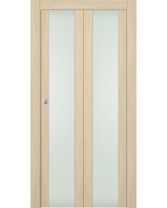 Prefinished Avon 202 Vetro Loire Ash Modern Interior Bi-Fold 2 Door