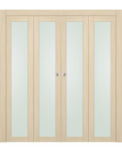 Prefinished Avon 207 Vetro Loire Ash Modern Interior Bi-Fold 4 Door