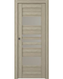 Prefinished Leti Vetro Shambor Modern Interior Single Pocket Door
