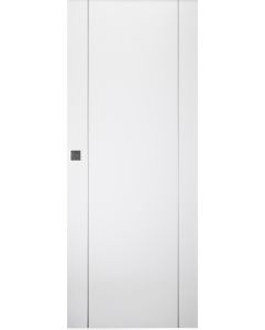 Prefinished Optima 2U Snow White Modern Interior Magic Door