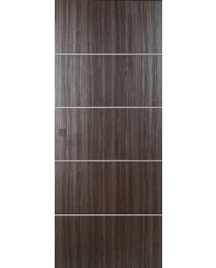 Prefinished Palladio 4H Gray Oak Modern Interior Magic Door