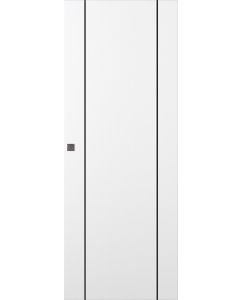 Prefinished Smart Pro 2U Black Polar White Modern Interior Magic Door