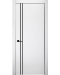 Prefinished Smart Pro 2V Black Polar White Modern Interior Single Door