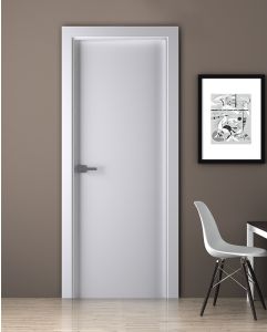 Prefinished Unica Bianco Noble Modern Interior Single Door
